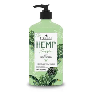 M'alibu Hemp Classic Moisturizer, Helps Skin Dryness,18 fl oz (pack of 1)