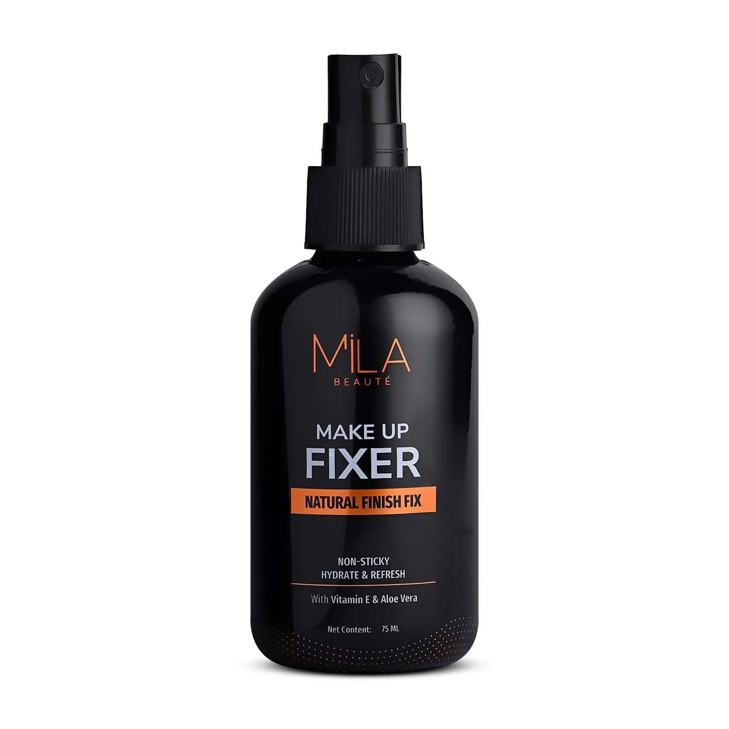 Mi..la Beau.té Makeup Fixer | Smooth Matte Finish | Non-Sticky, Long-Lasting | Hydrating with Aloe Vera & Vitamin E | 75ml