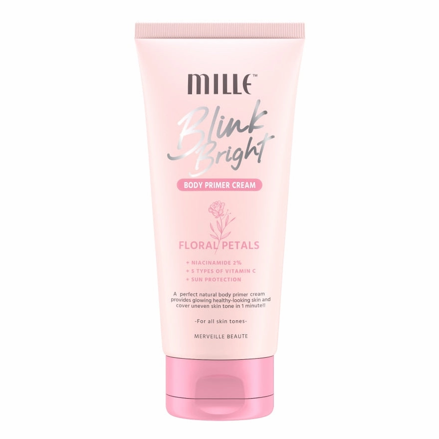 Mille Blink Bright Body Primer Cream 150g.