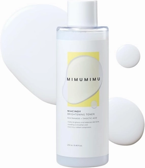 MIMUMIMU Niacinamide 5% Thioctic Acid NIACINDY Milky Toner for Before Spot Care - Daily Korean Potency Skincare - Uneven Tone, Hyperpigmentation, Flawless, Clear Skin Glass Skin-Prep Toner