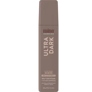 MineTan Dark Self Tanning Foams | Bronze Collection - Best Fake Tanner Mousse for a Deep Instant Bronzing Glow, 1 Hour Express, Face & Body, Ultra Hydrating Formula, Coconut Scented, 6.7 Fl Oz