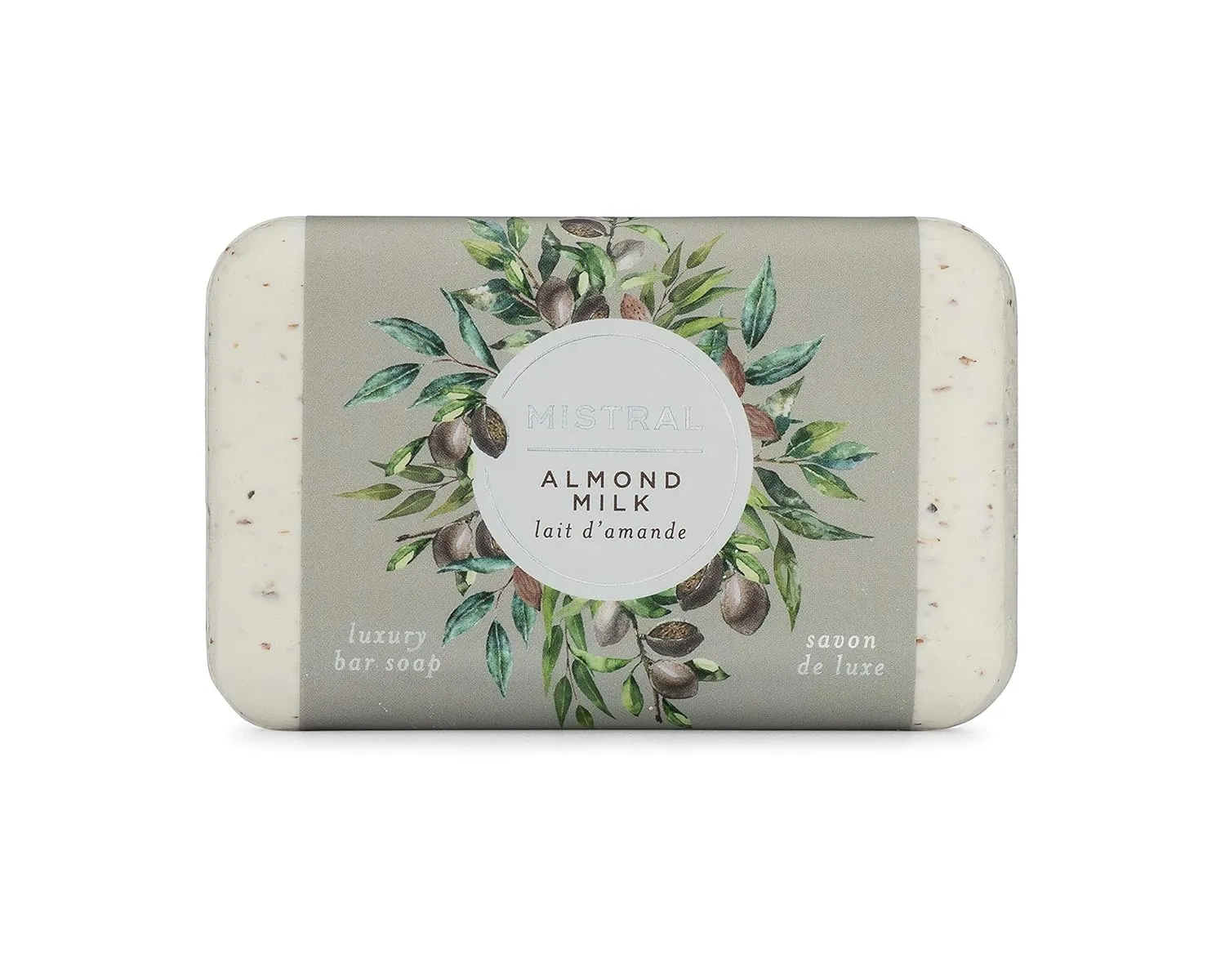 Mistral Classic Bar Soap, Almond Milk, 2 Bars