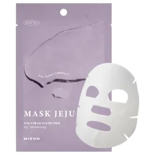 MIZON Joyful Time Jeju Face Mask Bundle (10 PCS) – Multi-Pack with 2 of Each: Heartleaf, Fig & Aloe, Lotus, Hydrangea & Camellia (Fig)