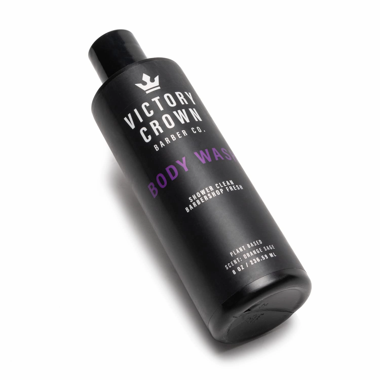 Moisturizing Body Wash Plant-Based Cleanser with Coconut & Pumice Extract, 8 Oz