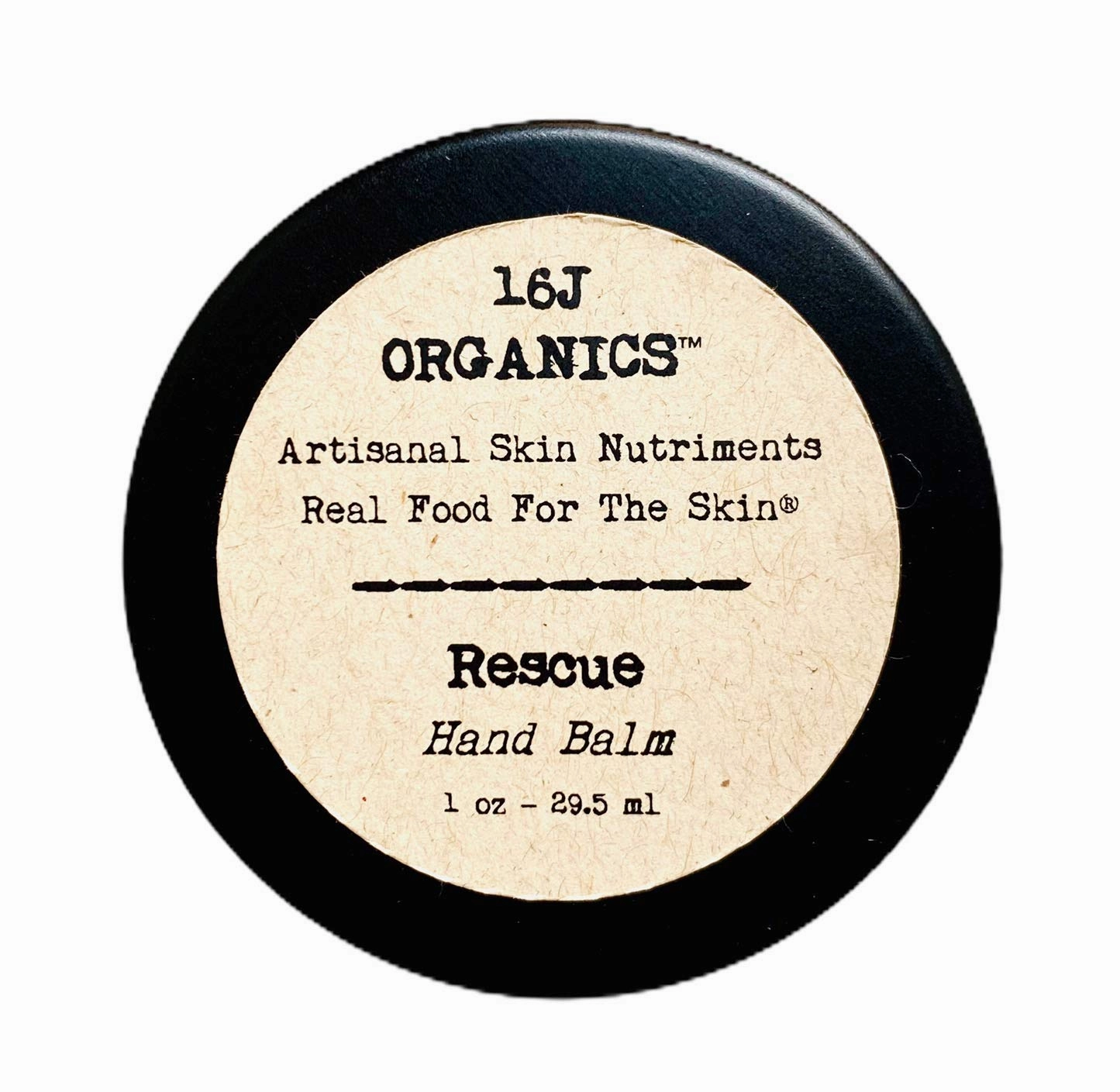 Moisturizing Ointment - Rescue 1 oz- Organic 100% Natural For Dry Hands, Feet, Cuticles - Handmade Of All Food Grade Ingredients - Purse Size