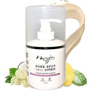 Moona Jolie Dark Spot Eraser Skin Nourishing Lotion - Hydrating Lotion for Face & Body - Improves Appearance of Acne Scars, Stretch Marks & Uneven Skin Tone with Vitamin C (250ML)