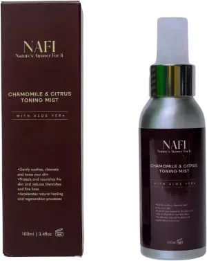 NAFI Chamomile & Citrus Toning Mist with Aloe Vera 100