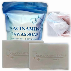 Naicinamide Tawas Soap - Niacinamide Soap, Niacinamide Tawas for Face and Body, Deep Cleans Skin (2)