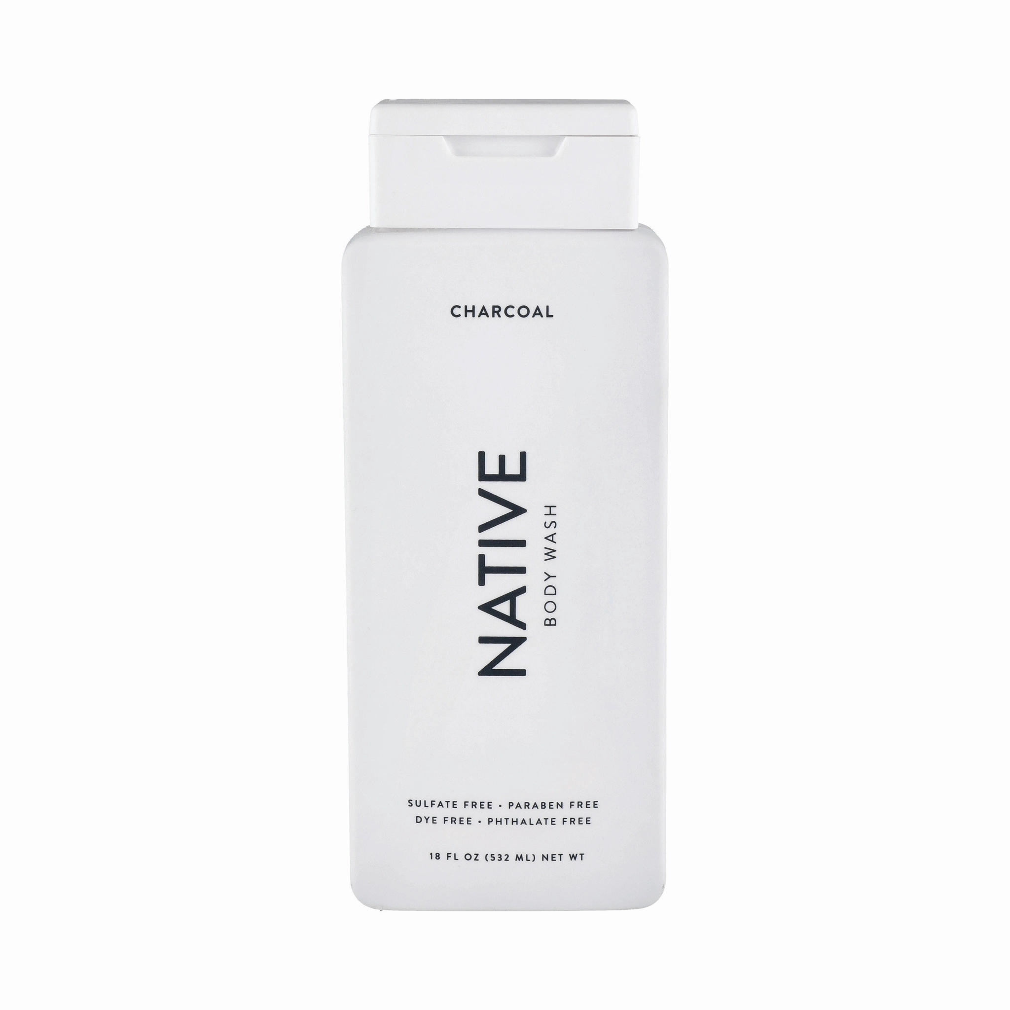 Native Natural Charcoal Body Wash