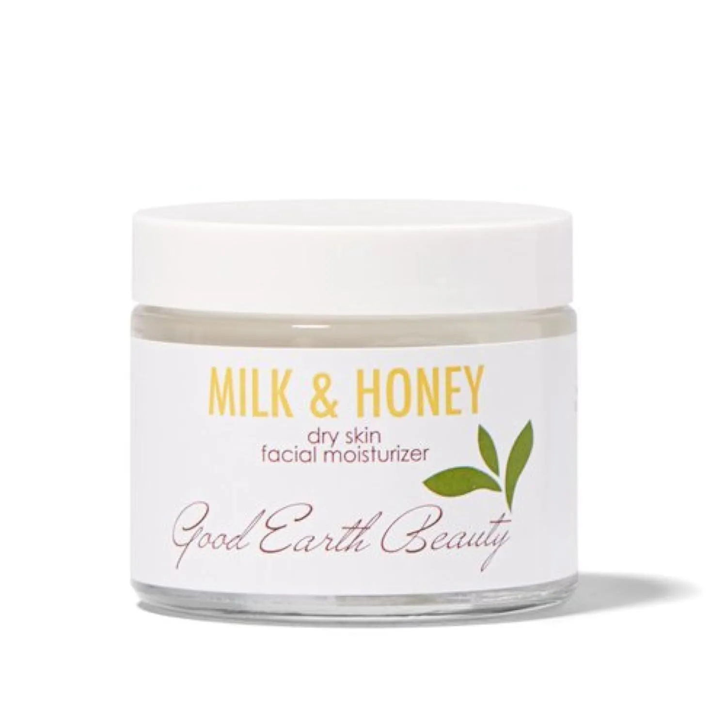 Natural Facial Moisturizer Milk and Honey - for Dry Skin 2.3 Ounce