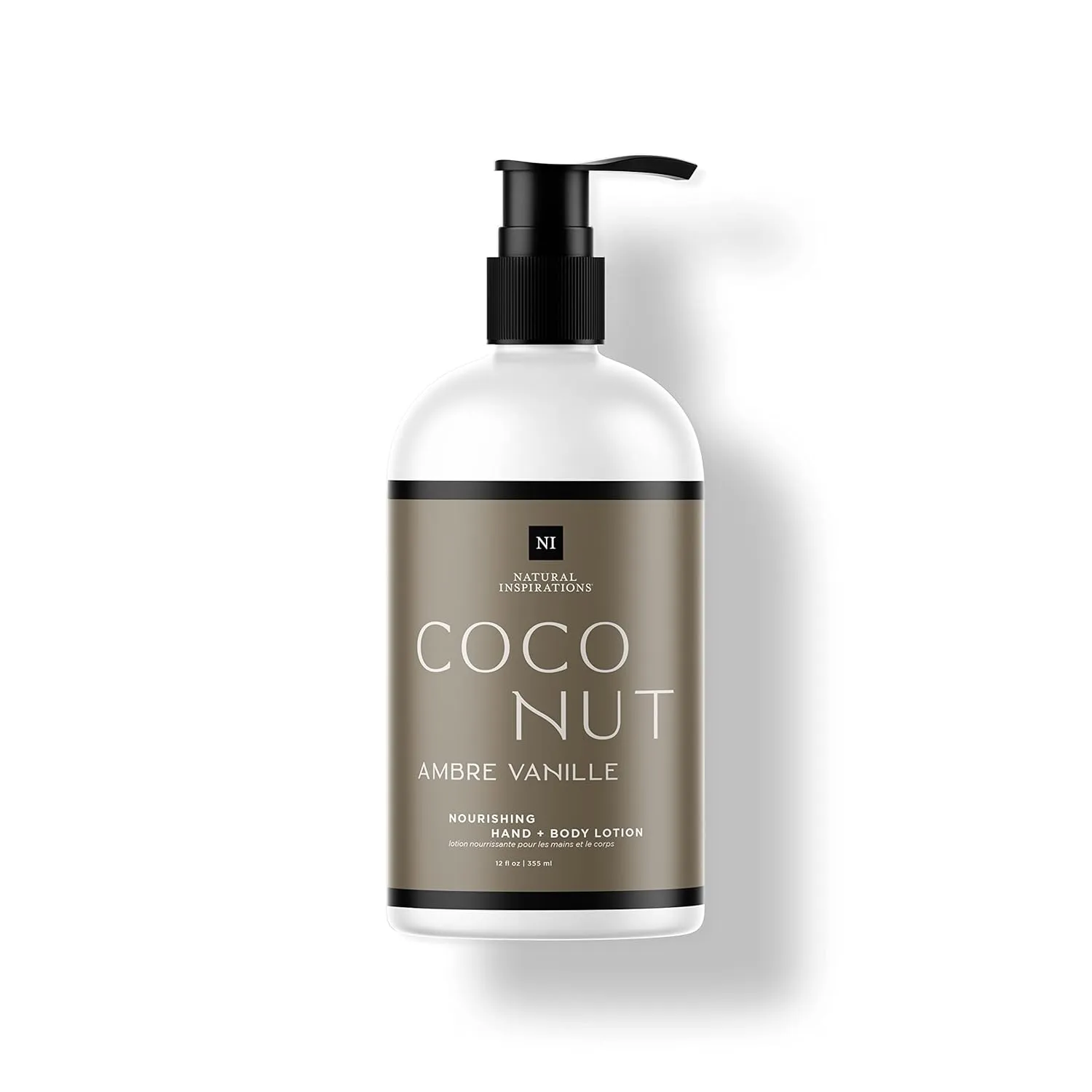 Natural Inspirations Coconut Ambre Vanille Nourishing Hand   Body Lotion 12oz