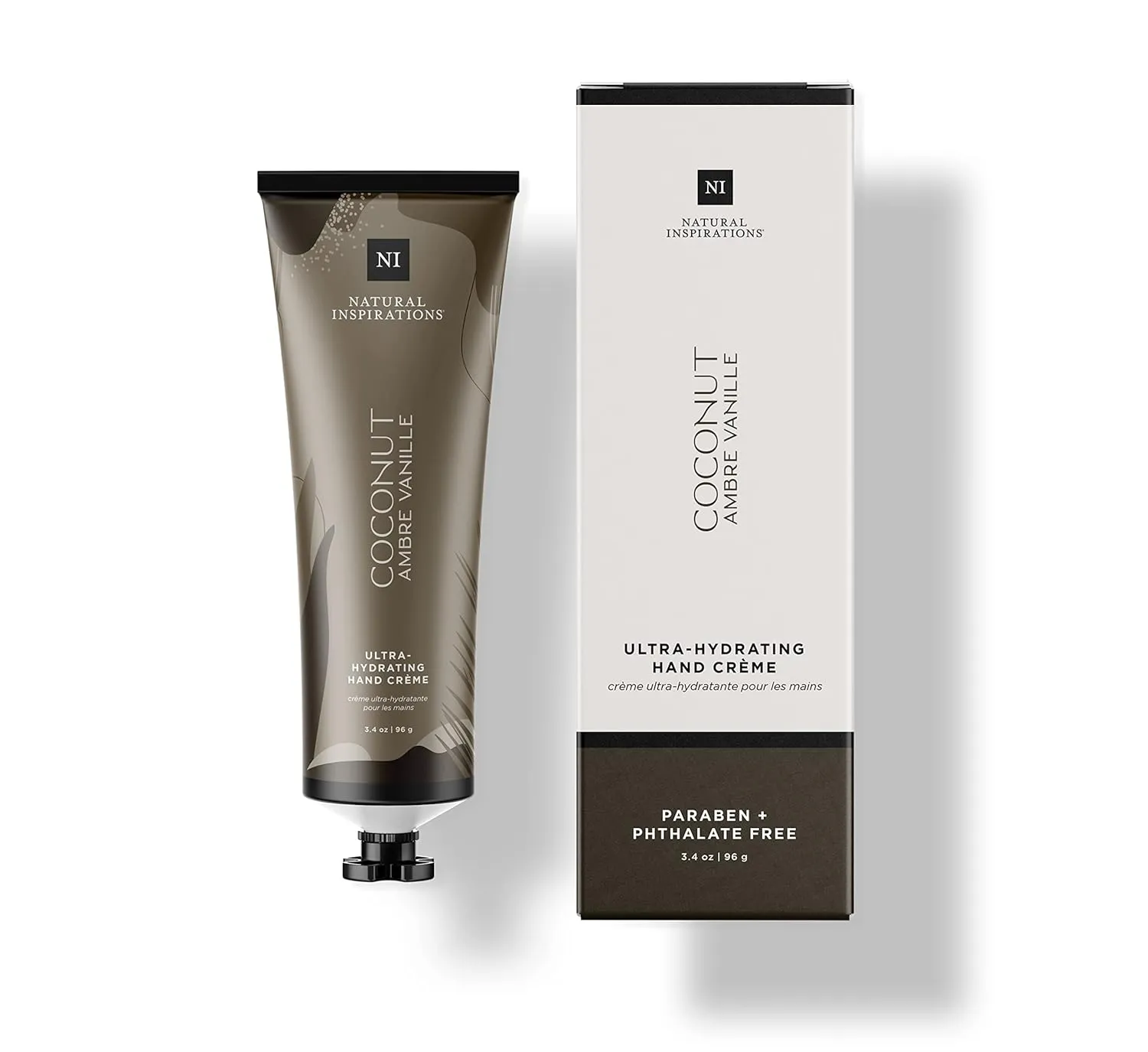 Natural Inspirations Coconut Ambre Vanille Ultra-Hydrating Hand Crème 3.4oz