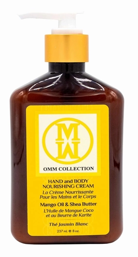Natural Shea Mango Cacao Hand & Body Lotion - Moisturizer & Lightweight cream for Dry, Cracked Sensitive Skin - Non Greasy Super Hydration Promotes Skin Rejuventation