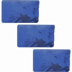 Natural Soap Bar, Handmade Body Soap and Bath Soap Bar is a Palm Oil Free Moisturizing Vegan Castile Soap with Fragrance Oils for All Skin Types (Dark Musk- 3 pack)