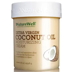 Nature Well Extra-Virgin Coconut Oil Moisturizing Cream 3 Packs (16 oz.) .Packed with proven antioxidants,