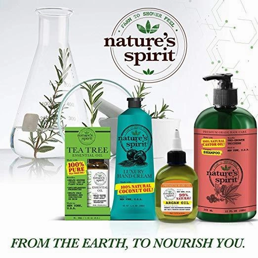 Nature's Spirit Rehydrating Coconut Oil Shampoo 2.5 oz.