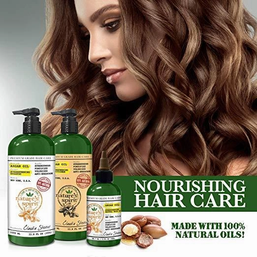 Nature's Spirit Rehydrating Coconut Oil Shampoo 2.5 oz.