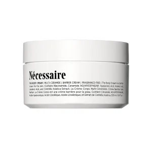 Nécessaire The Body Cream - Rich Barrier Repair With 5% Niacinamide, 5 Essential Ceramides   Hyaluronic Acid. Fragrance-Free. Non-Comedogenic. 200 ml / 6.8 fl oz