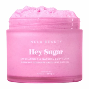 NCLA - Hey, Sugar Body Scrub | Smooth, Exfoliate, Hydrate Skin | Shea, Mango   Cocoa Butters | Vegan, Cruelty-Free, Clean Skincare (Dragon Fruit; 250 g | 8.8 oz)