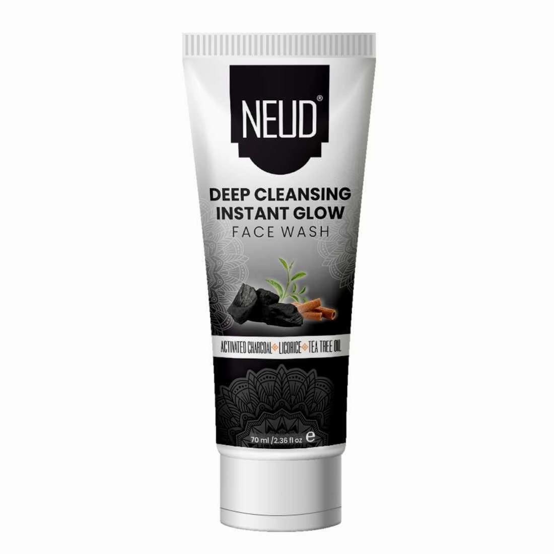 NE.UD Xpose Yourself Deep Cleansing Instant Glow Face Wash For Men And Women - 1 Pack (70Ml)
