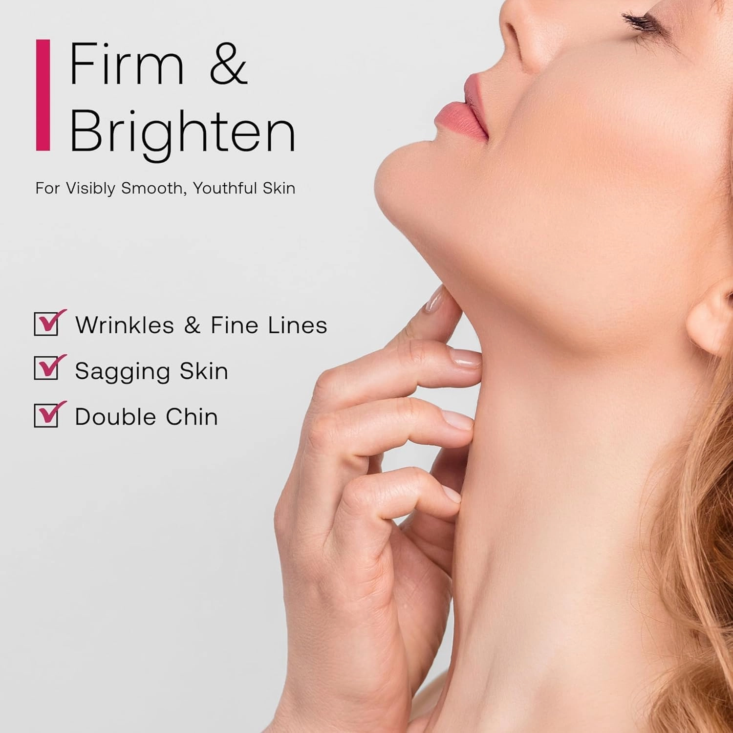 Neck Cream for Tightening and Firming: Anti Aging Anti Wrinkles Reduces Neck Lines Fine Lines with Roller Applicator - Retinol Niacinamide Hyaluronic Acid Cruelty Free Paraben Free 1.7 OZ/50g