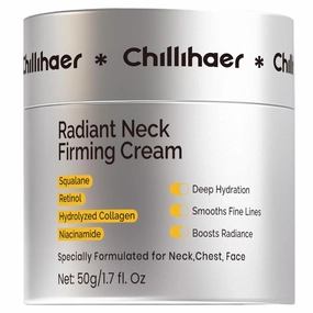 Neck Firming Cream, Tighten and Lift Neck Wrinkle Cream, Collagen Retinol Face and Chest Firming Tightening for Women and Men with Sagging Crepey Skin Over 50 & 60
