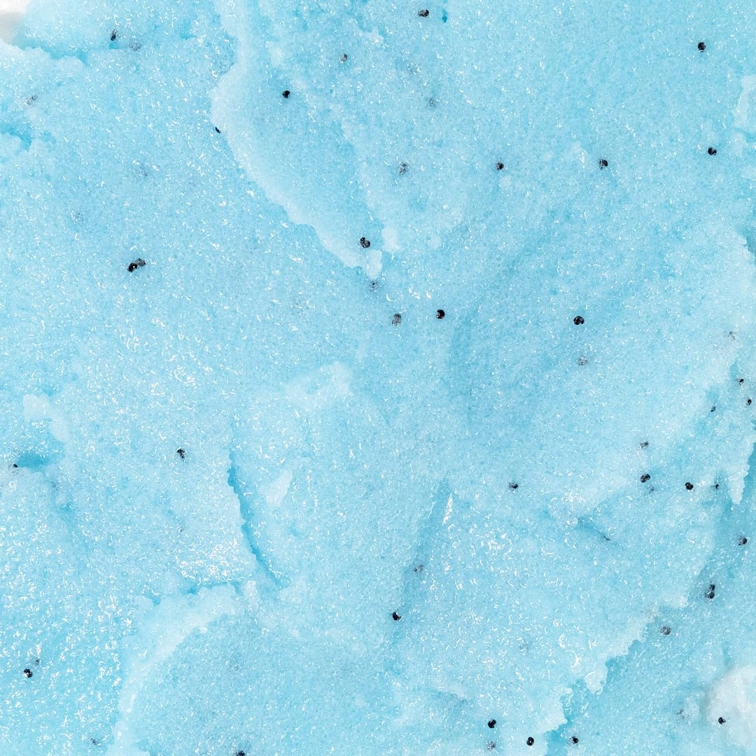 Nectar Life Exfoliating Sugar Scrub, Moisturizing Body Scrub with Coconut Oil & Shea Butter, Pre Shave Exfoliator (16 Ounce, Ocean Breeze)