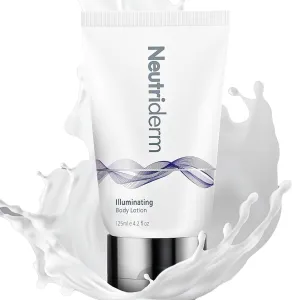 NEUTRIDERM Illuminating Body Lotion for Dry Skin, Aging Skin & Dark Spots – Retinol & Niacinamide Moisturizer for Women & Men – Vitamin-Rich Hydrating Cream for Even Tone, 4.2 oz