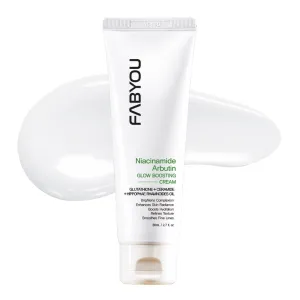 Niacinamide Arbutin Glow Boosting Cream 2.7 oz – Korean Skin Care for Long-Lasting Hydration & Smooth, Even Skin Tone with 10% Niacinamide & Arbutin, Deep Moisture Cream for Face