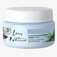 NK H.y.d.r.a.t.i.n.g f.a.c.e C.r.e.a.m w.i.t.h Organic Aloe Vera and Coconut Water