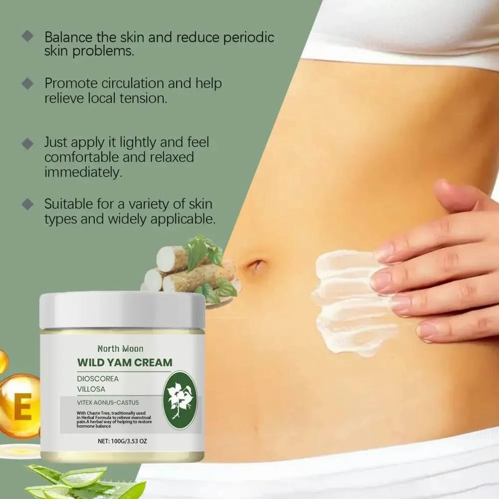 North Moon Menstrual Care Yam Cream for Pain Relief