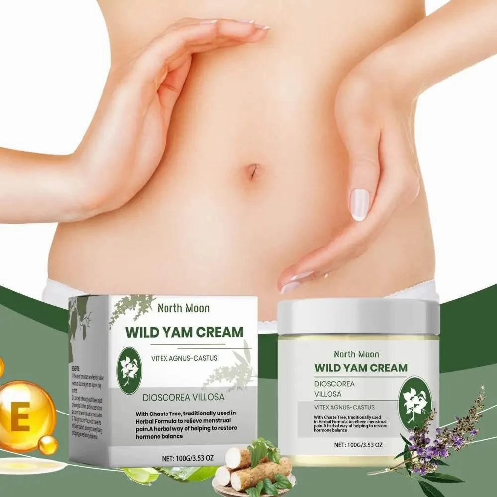North Moon Menstrual Care Yam Cream for Pain Relief