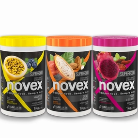Novex Superfood Capillary Chronogram Hnr Treatment Creams Kit