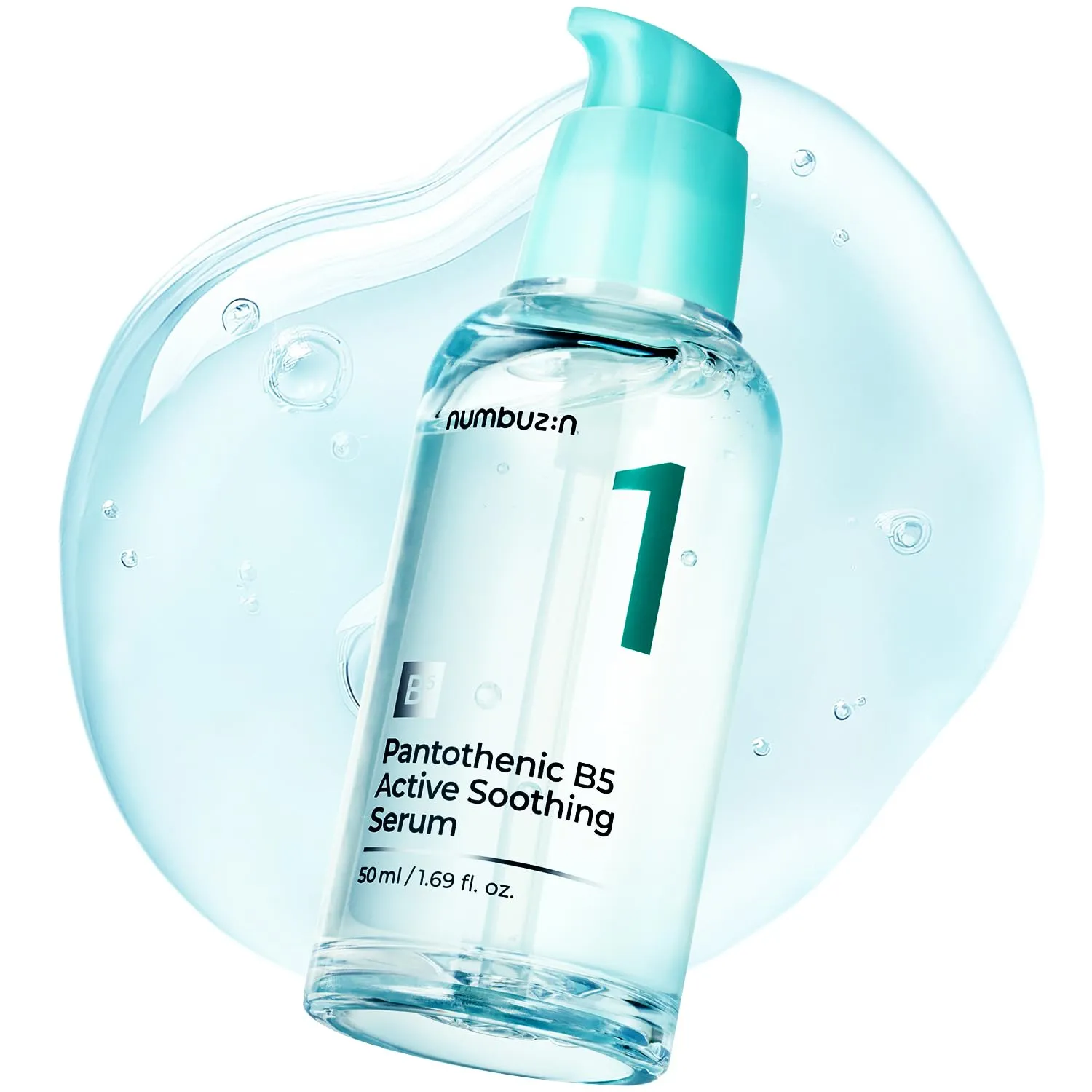 numbuzin No.1 Serum | Pantothenic B5 Active Soothing Serum | Soothing, Hydrating | Pantothenic Acid, Niacinamide | Excess Oil Control, Reduces Breakouts, Acne | Oily, Acne-Prone Skin | 1.69 fl. oz.