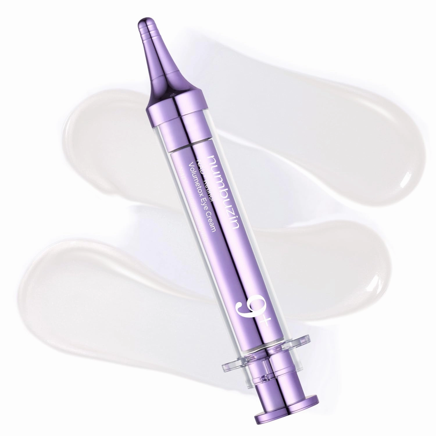 numbuzin No.9 Eye Cream | NAD  Retinol Volumetox Eye Cream | Firming, Wrinkles, Fine Lines, Dark Circles, Puffy | Retinol, Peptides, Niacinamide | Undereye Treatment Serum | 0.33 fl. oz.