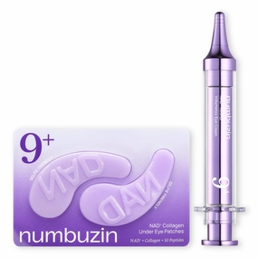 numbuzin No.9 NAD  Eye Treatment Duo Set korean skin care | Peptides, Niacinamide | Wrinkles, Dark Circles, Firming