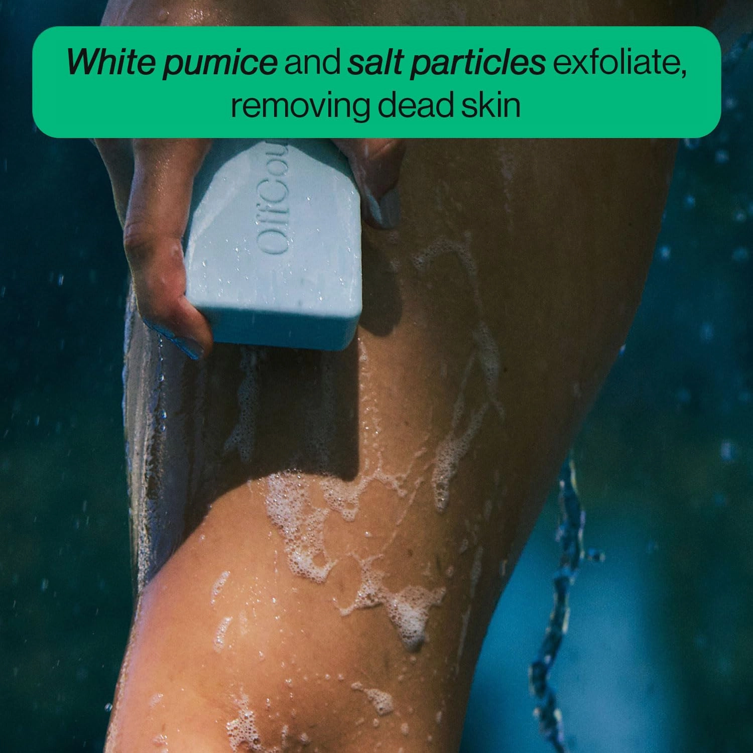 OffCourt Exfoliating Bar Soap – Whole Body, Deep Cleansing and Hydrating Soap for Men & Women - All Skin Types - Non-Drying Bar - Fresh Citron   Driftwood & Coconut Water   Sandalwood (5oz, 2 Pack)