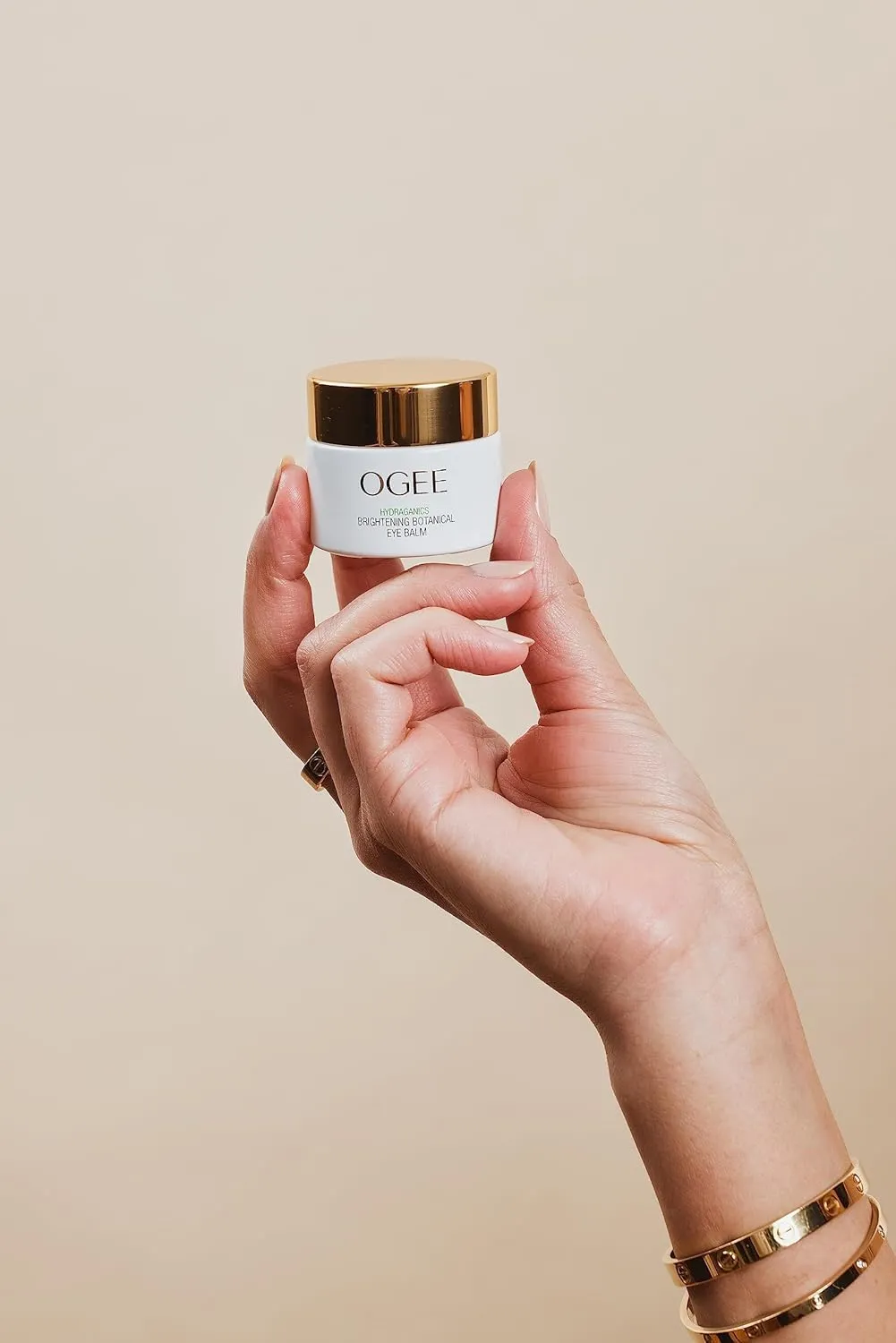 Ogee Botanical Eye Balm - Certified Organic Brightening Eye Cream for Dark Circles and Puffinesss - Made with Natural Retinol Alternative & Hyaluronic Acid