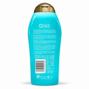 OGX Radiant Glow   Argan Oil of Morocco Extra Hydrating Body Wash for Dry Skin, Moisturizing Gel Body Cleanser for Silky Soft Skin, Paraben-Free, Sulfate-Free Surfactants, 19.5 fl oz (Pack of 2)