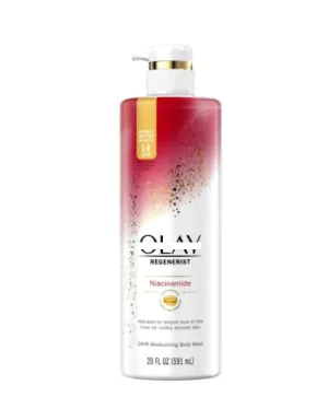 Ol~ay Age Defying Body Wash for Women, Nighttime, Niacinamide, 20 fl oz~ (Pack of One)