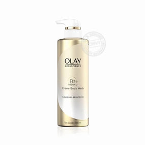 Olay Cleansing & Brightening Cream Body Wash Niacinamide   Vitamin C 500ml