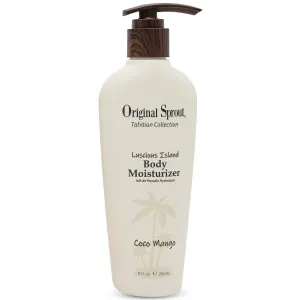 Original Sprout Luscious Island Body Moisturizer, Fast-Absorbing, Non-Greasy & Moisturizing Body Lotion with Coconut Oil, Vegan & Sulfate-Free Formula, Suitable for All Skin Types, 8 fl oz