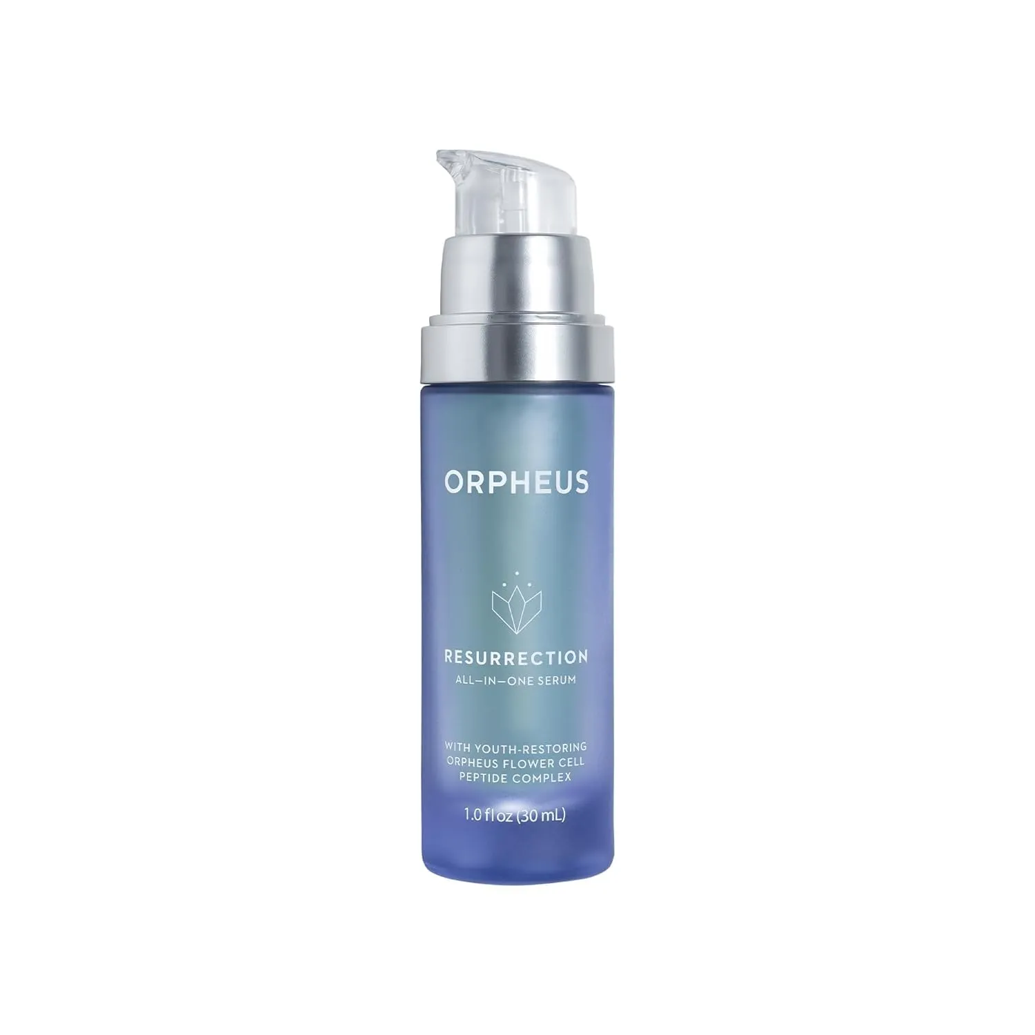 ORPHEUS All-In-One Plant Stem Cell Face Serum with Collagen Stimulating Peptide Complex, Hyaluronic Acid, Niacinamide, Vitamin C and Wild Indigo | 1 Fl. Oz. (30ml)