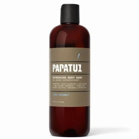 P'apatui-Refreshing Men's Body Wash, Lush Coconut, 18 oz (pack of 1)