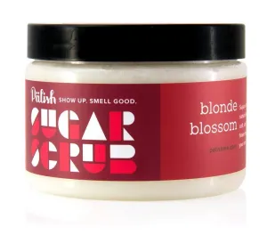 Palish Ultra Hydrating and Exfoliating Sugar Scrub | Natural | Paraben Free, Vegan, Cruelty Free | 12 Oz | Blonde Blossom