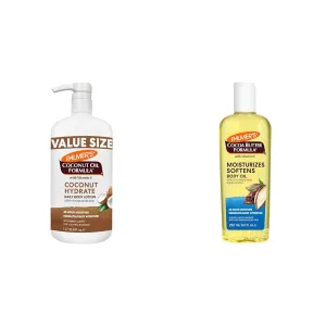Palmer's Coconut Oil Formula Body Lotion for Dry Skin & Cocoa Butter Moisturizing Body Oil with Vitamin E