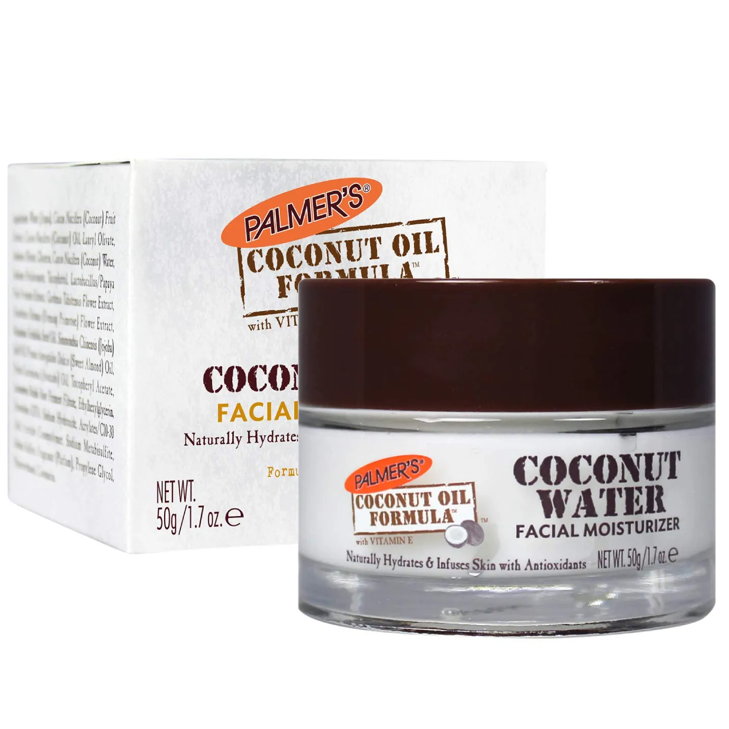Palmer's Coconut Oil Formula Coconut Water Facial Moisturizer, 10.2 Ounce(Pack of 6)