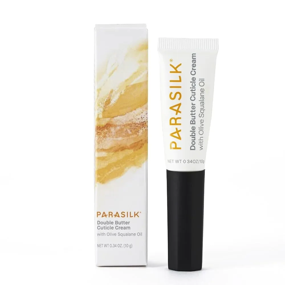 Parasilk Beauty Double Butter Cuticle Cream. Superior Antioxidant Oils & Nutrient-Rich Butters. Hydrate, Nourish, and Condition Dry Cuticles