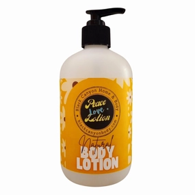 Peace Love   Lotion Banana Coconut Scented Natural Body Lotion, 12 Oz