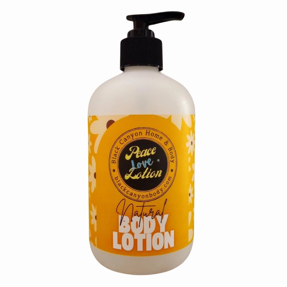 Peace Love   Lotion Cinnamon Swirl Coffee Scented Natural Body Lotion, 12 Oz
